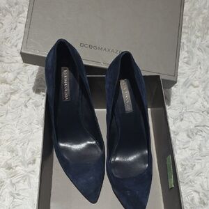 BCBGMaxAzria Dark Blue Heels